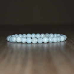 6mm Aquamarine Bracelet