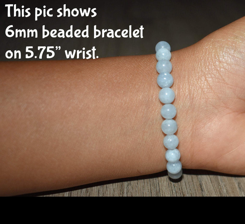 6mm Aquamarine Bracelet GemCity