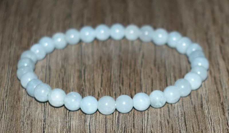 6mm Aquamarine Bracelet