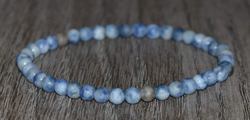 4mm Matte Sodalite Bracelet - GemCity.Co