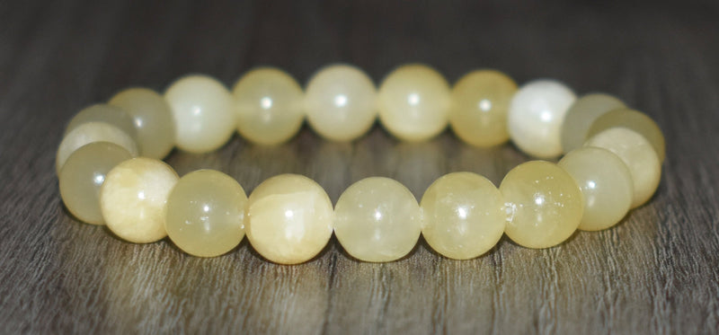 10mm Yellow Jasper Bracelet - GemCity.Co