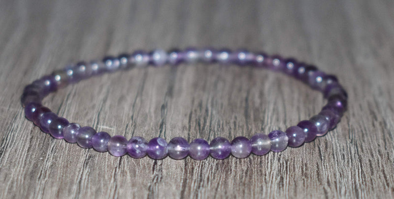 4mm Amethyst Bracelet - GemCity.Co