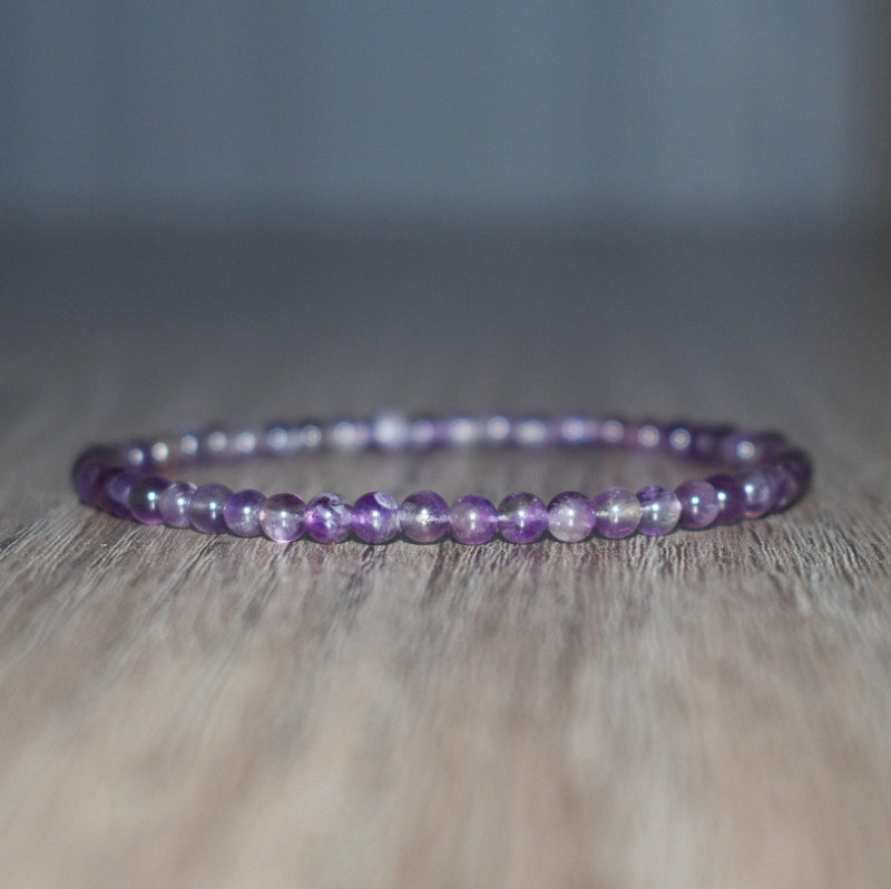 4mm Amethyst Bracelet - GemCity.Co