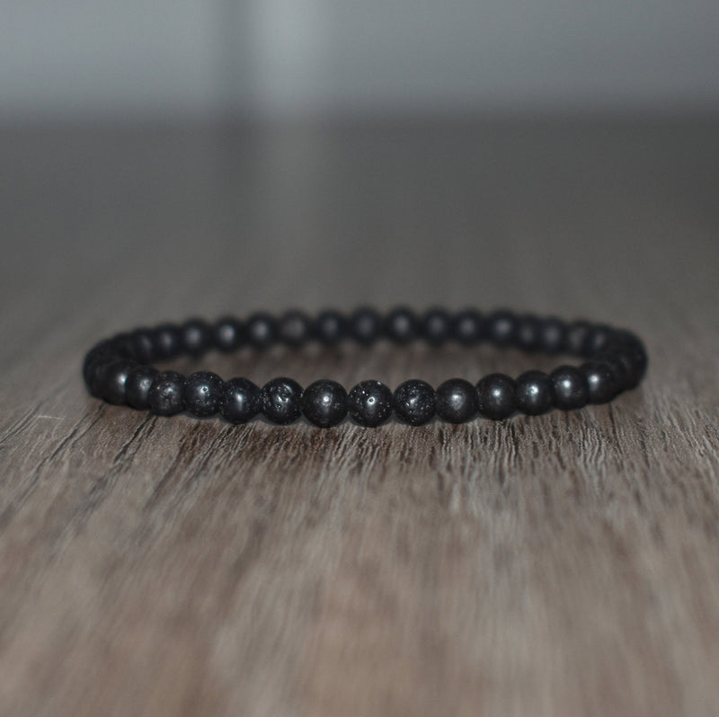 4mm Lava Bracelet - GemCity.Co