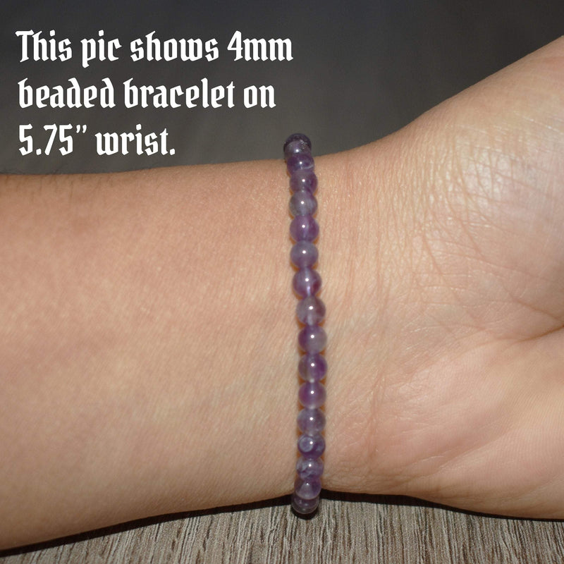 4mm Amethyst Bracelet - GemCity.Co