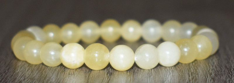 8mm Yellow Jasper Bracelet - GemCity.Co