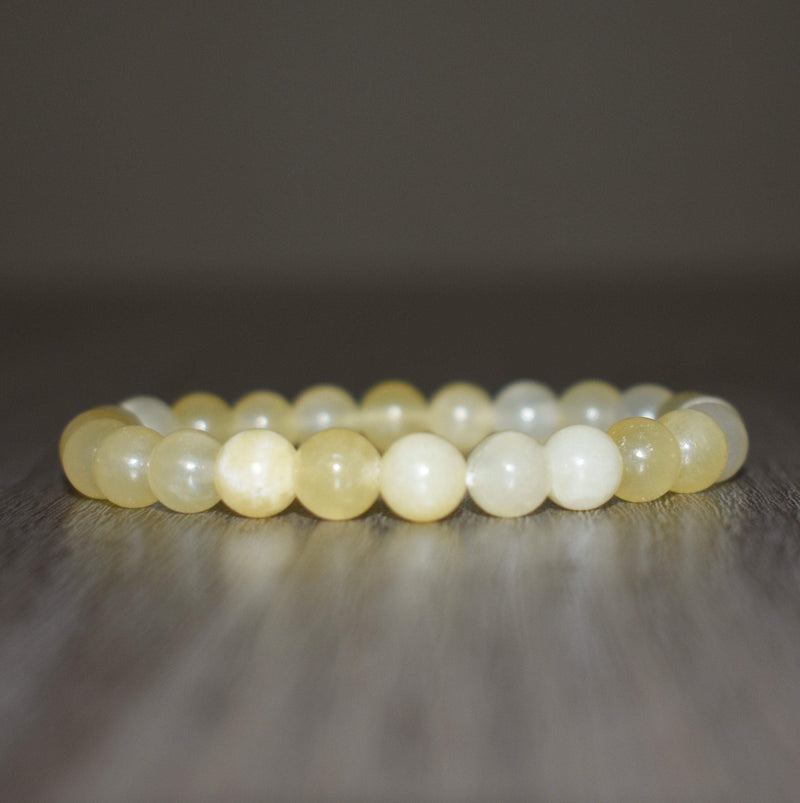 8mm Yellow Jasper Bracelet - GemCity.Co