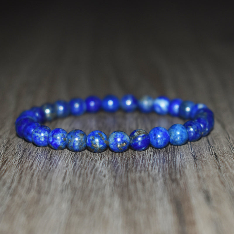 6mm Lapis Lazuli Bracelet