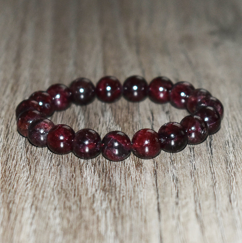 10mm Garnet Bracelet