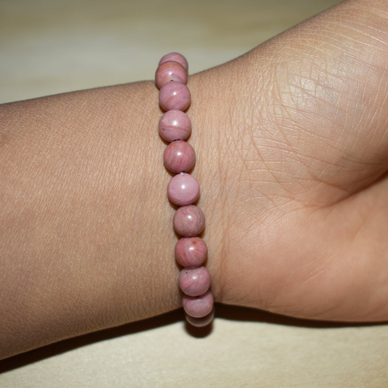 6mm Rhodochrosite Bracelet