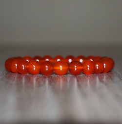 8mm Carnelian Bracelet