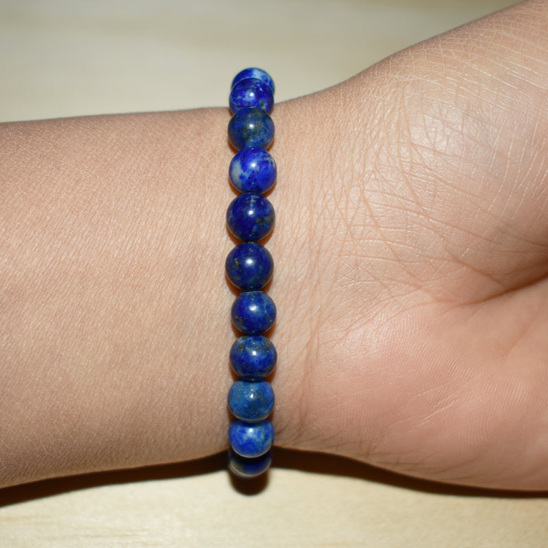 6mm Lapis Lazuli Bracelet