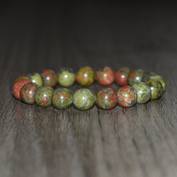 10mm Unakite Bracelet