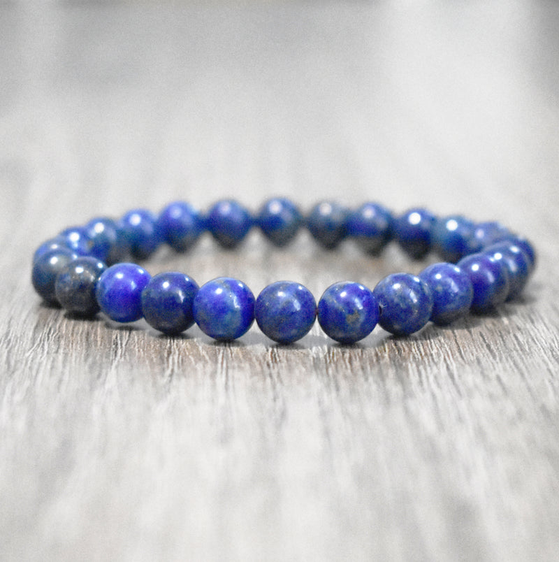 8mm Lapis Lazuli Bracelet