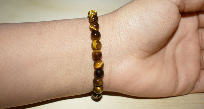 6mm Tiger Eye Bracelet