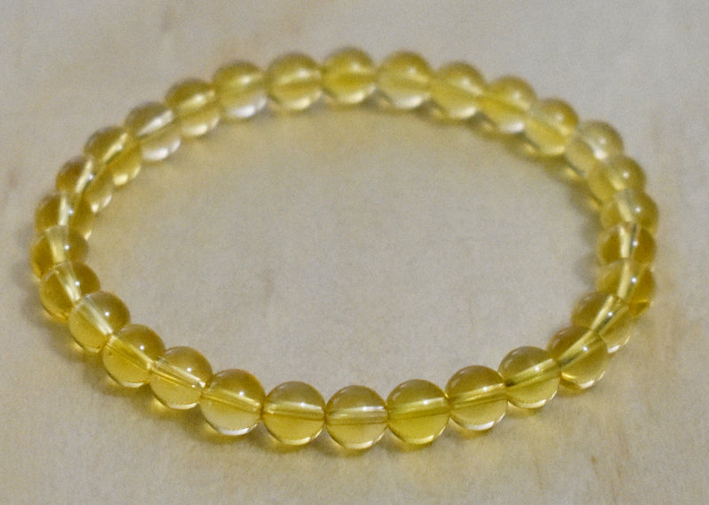 6mm Citrine Bracelet