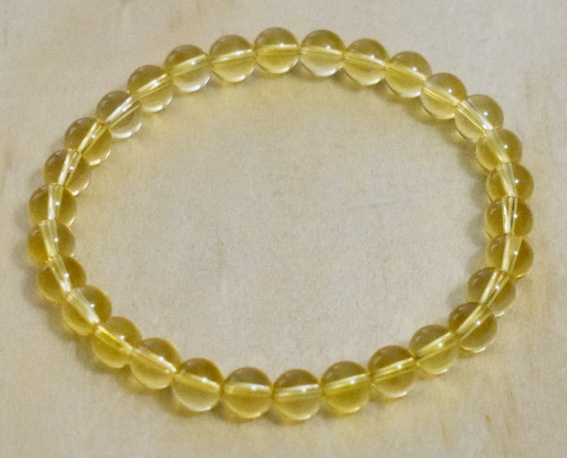 6mm Citrine Bracelet