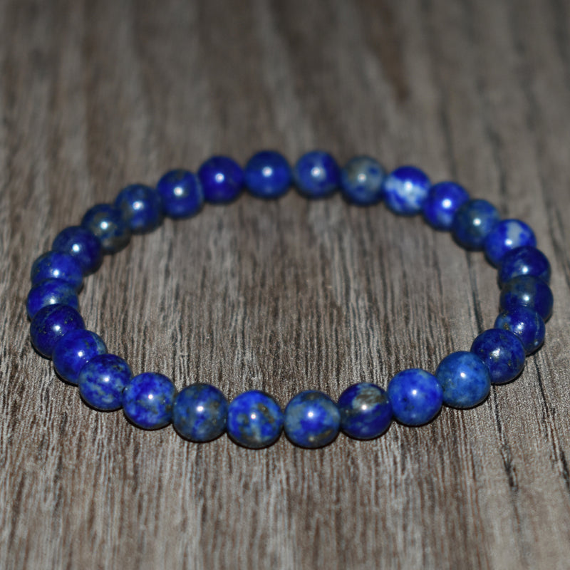 6mm Lapis Lazuli Bracelet