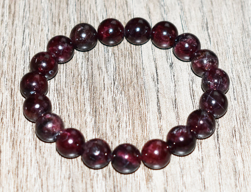 10mm Garnet Bracelet